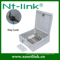 key lock 30 pairs distribution box